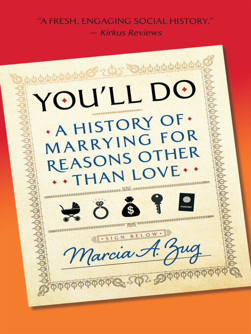 Title details for You'll Do by Marcia A. Zug - Available